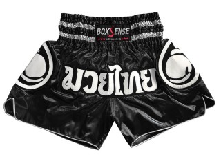 Boxsense Short Boxe Thai : BXS-101-Noir
