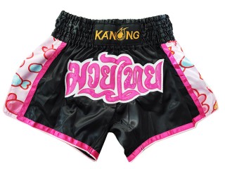 Kanong Short Kickboxing : KNS-501-Noir