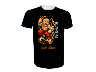 T-shirt Muay Thai avec Nom Personnalisé : KNTSHCUST-024