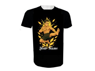 T-shirt Muay Thai avec Nom Personnalisé : KNTSHCUST-026
