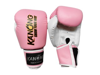 Gant Boxe Thai Rose Kanong : Rose Clair