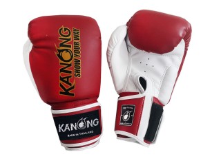 Gant Boxe Thai Rouge Kanong : Rouge