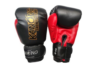 Gants de boxe enfant Kanong : Noir