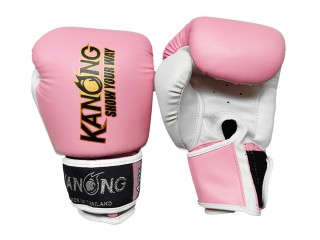 Gants de boxe enfant Kanong : Rose Clair