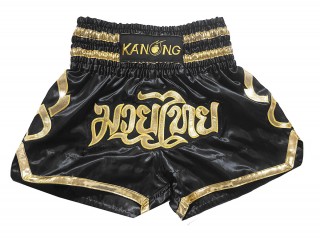 Kanong Short Boxe Thai : KNS-121-noir