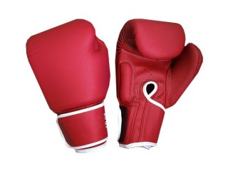 Gants Muay Thai Rouge Kanong : Classic Rouge