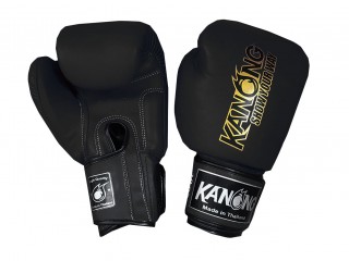 Gant Boxe Thai, Gant de Muay Thai Kanong : "Simple" Noir