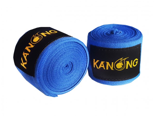 Bandage Boxe Thai Bande Muay Thai KANONG : Bleu