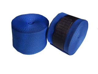 Bandage de Boxe Thai KANONG : Bleu (élastique) 