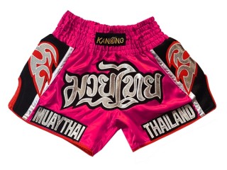 Kanong Retro Short Boxe Thai : KNSRTO-207-Rose