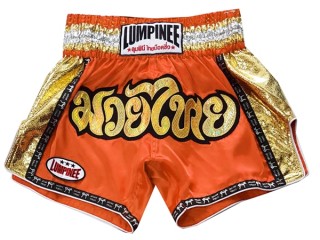 Lumpinee Short Boxe Thai : LUM-045-Orange