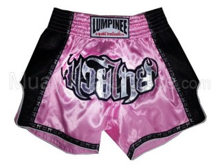 Lumpinee Retro Short Boxe Thai : LUMRTO-003-Pink