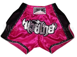 Lumpinee Retro Short Boxe Thai : LUMRTO-003-Rose