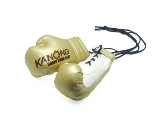 Kanong suspendu petits gants de boxe: Or