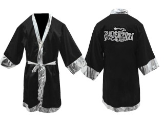 Kanong Peignoir de Boxe : KNFIR-125-Noir 