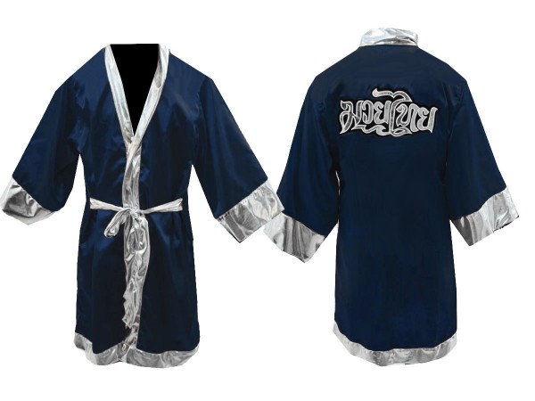Peignoir De Boxe Enfant - Satin Avec Capuche, Ceinture Incluse, Tailles 5 à 16 Ans, Unisexe