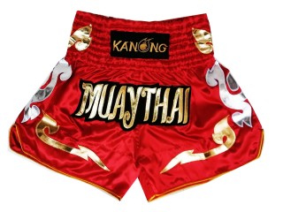 Kanong Short Boxe Thai : KNS-126-Rouge