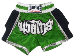 Lumpinee Short de Muay Thai : LUM-023-Vert