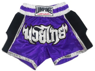 Lumpinee Muay Thai Shorts : LUM-023-Violet