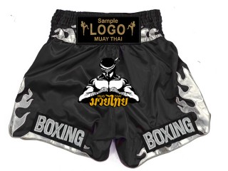 Shorts Boxe Anglaise Personnalisé avec logo brodé