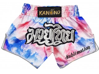 Short Muay Thai, Short Kickboxing par sublimation