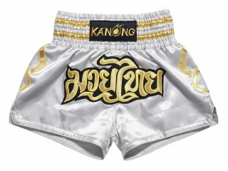 Kanong Short Kickboxing : KNS-121-Argent