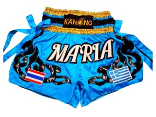 Short de Muay Thai Personnalisé : KNSCUST-1324