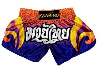 Kanong Retro Short Boxe Thai : KNSRTO-507
