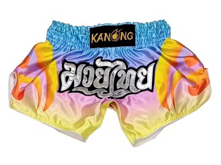 Kanong Retro Short Boxe Thai : KNSRTO-508