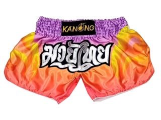 Kanong Retro Short Boxe Thai : KNSRTO-509