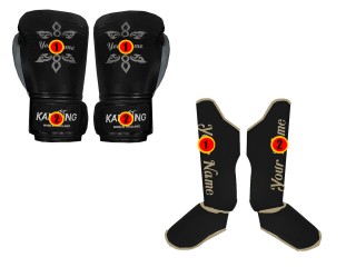 Gants de Muay Thai et Protège-tibias Personnalisés