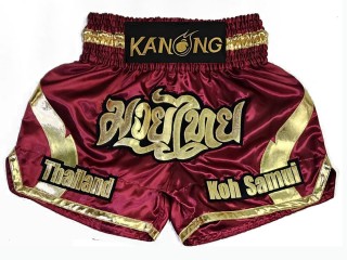 Short de Boxe Thai Personnalisé : KNSCUST-1200