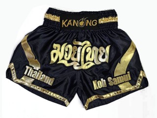 Short de Boxe Thai Personnalisé : KNSCUST-1202