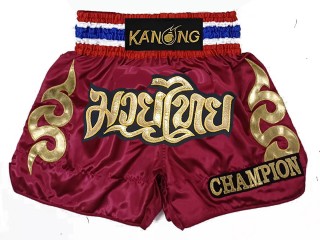 Short de Boxe Thai Personnalisé : KNSCUST-1205