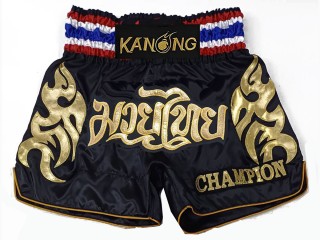 Short de Boxe Thai Personnalisé : KNSCUST-1206