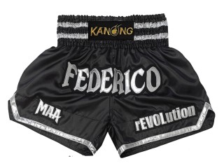 Short de Boxe Thai Personnalisé : KNSCUST-1215