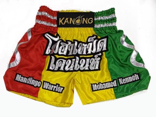 Short de Boxe Thai Personnalisé : KNSCUST-1217