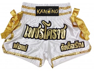 Short de Boxe Thai Personnalisé : KNSCUST-1219