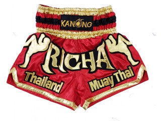 Short de Boxe Thai Personnalisé : KNSCUST-1226