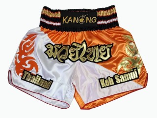 Short de Boxe Thai Personnalisé : KNSCUST-1237