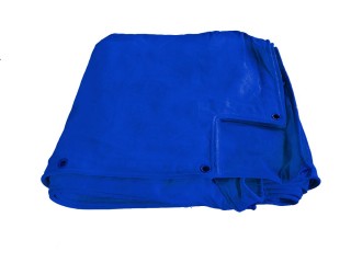 Toile coton pour ring de boxe 7x7m : Bleu