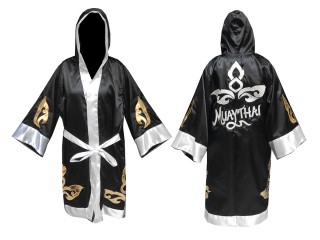 Kanong Peignoir de Boxe : KNFIR-143-Noir