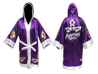 Kanong Peignoir de Boxe :KNFIR-143-Violet