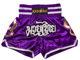 Kanong Short Boxe Thai : KNS-143-Violet