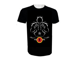 T-shirt de kickboxing Muay Thai avec ajout du nom Kanong