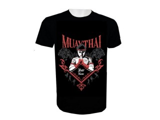 T-shirt Muay Thai avec Nom Personnalisé : KNTSHCUST-001