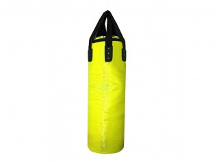 Sac de frappe en microfibre personnalisé Kanong (non rempli) : Jaune 120 cm.