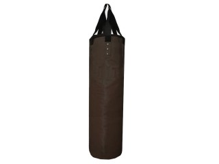 Sac de frappe en microfibre personnalisé Kanong (non rempli) : Marron foncé 180 cm.