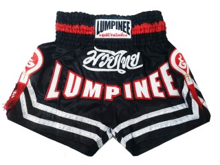 Lumpinee Short de boxe thaï Enfant : LUM-036-Noir-K