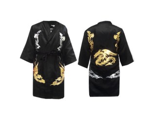 Kanong Peignoir de Boxe Personnalise  : Noir / Dragon